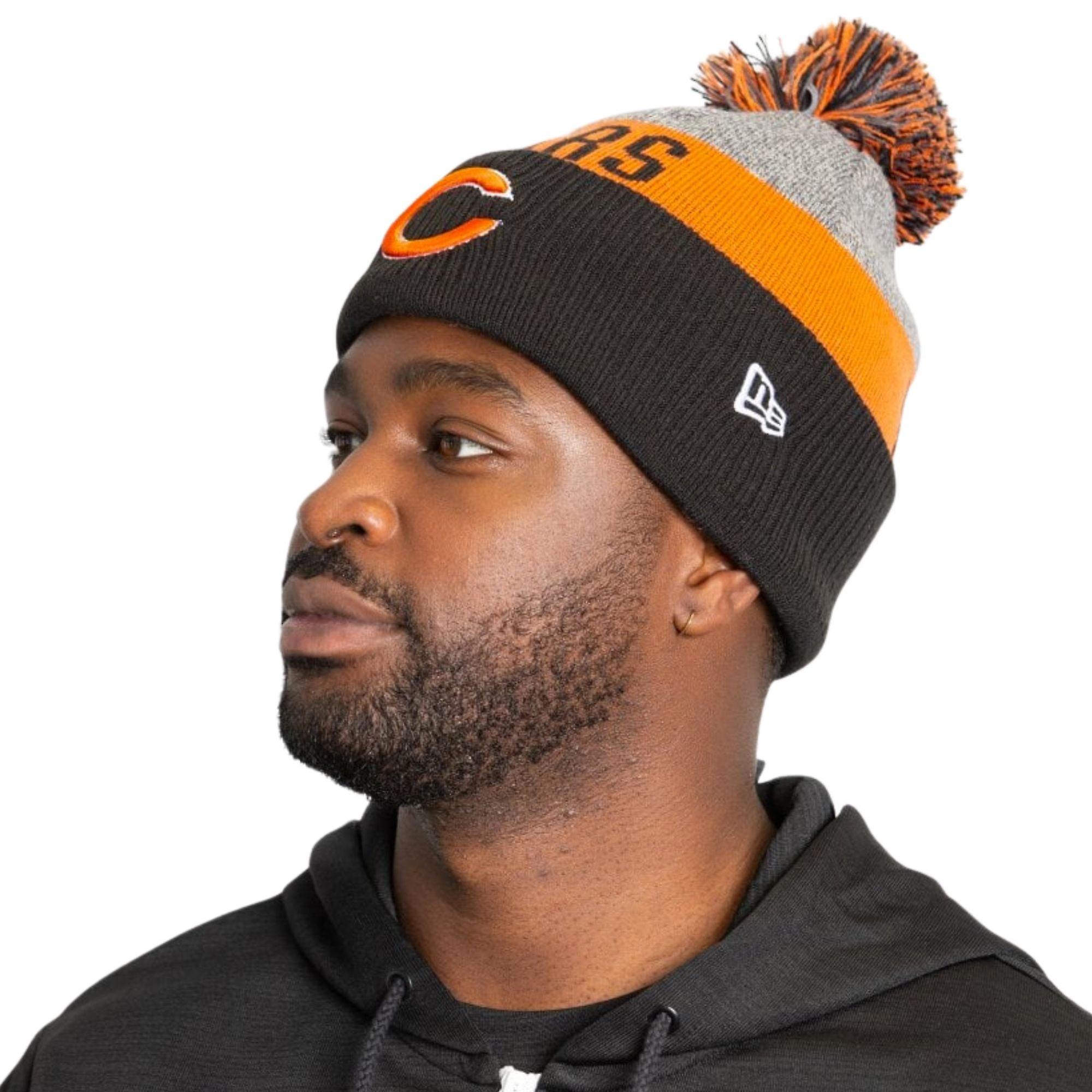 Chicago Bears Colour Stripe Beanie