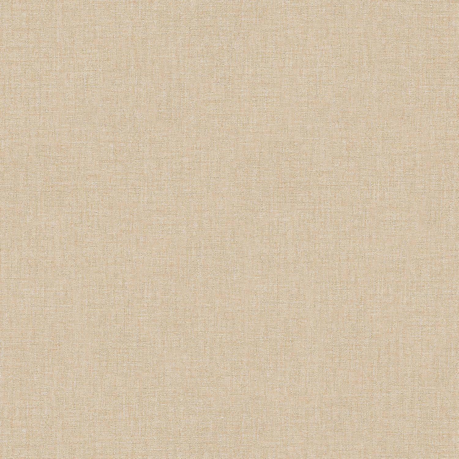 Exclusive luxury non-woven wallpaper wall Profhome 962332-GU slightly textured with a fabric look shiny beige