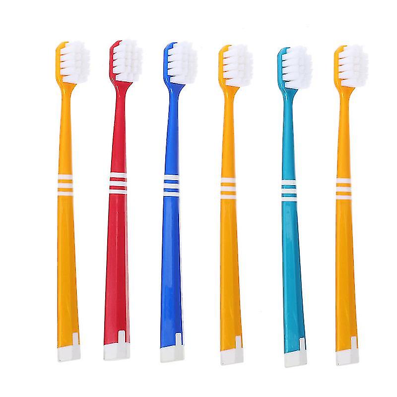 6pcs Adults Toothbrush