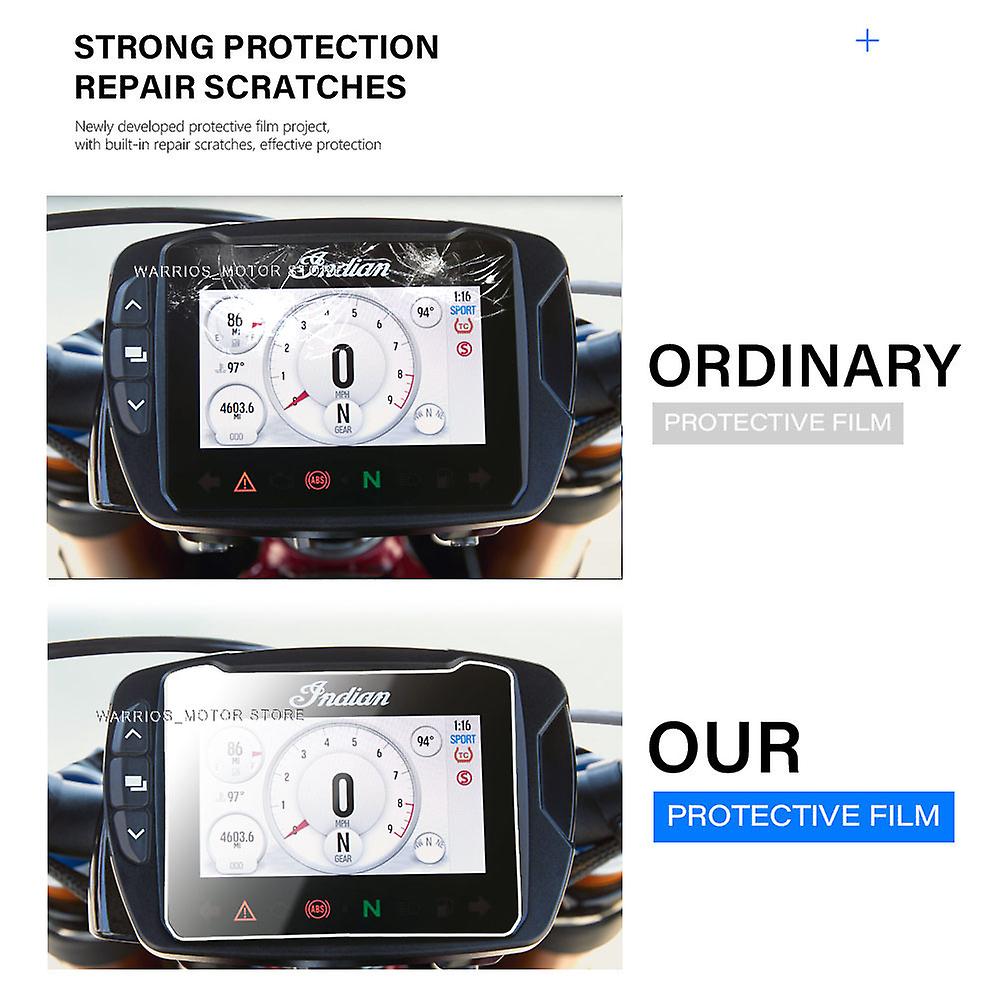 Protection Écran Verre Trempé Pour Indian FTR 1200 2023 | Anti-Rayures 9H | Transparent