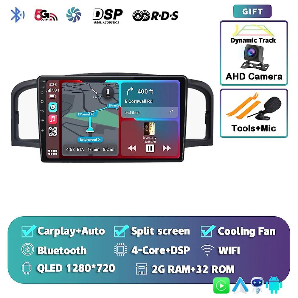 Android 13 Carplay Auto Wifi+4g Car Radio For Lifan 620 Solano 2008-2015 Multimedia Video Player Gps Stereo 2din Head Unit Dsp