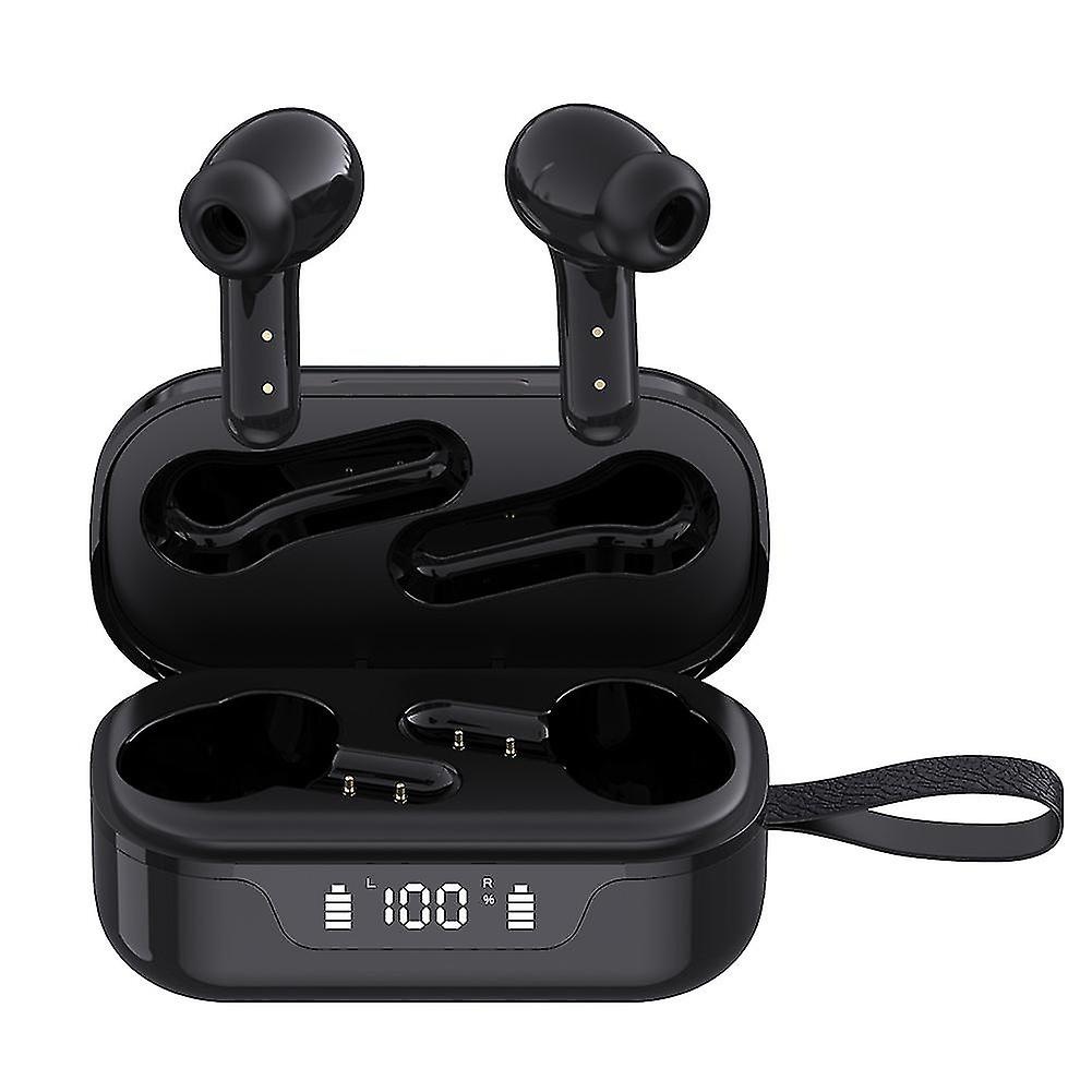 ANC Pro Bluetooth-compatible V5.1 Wireless Waterproof Headset with Active Noise Reduction