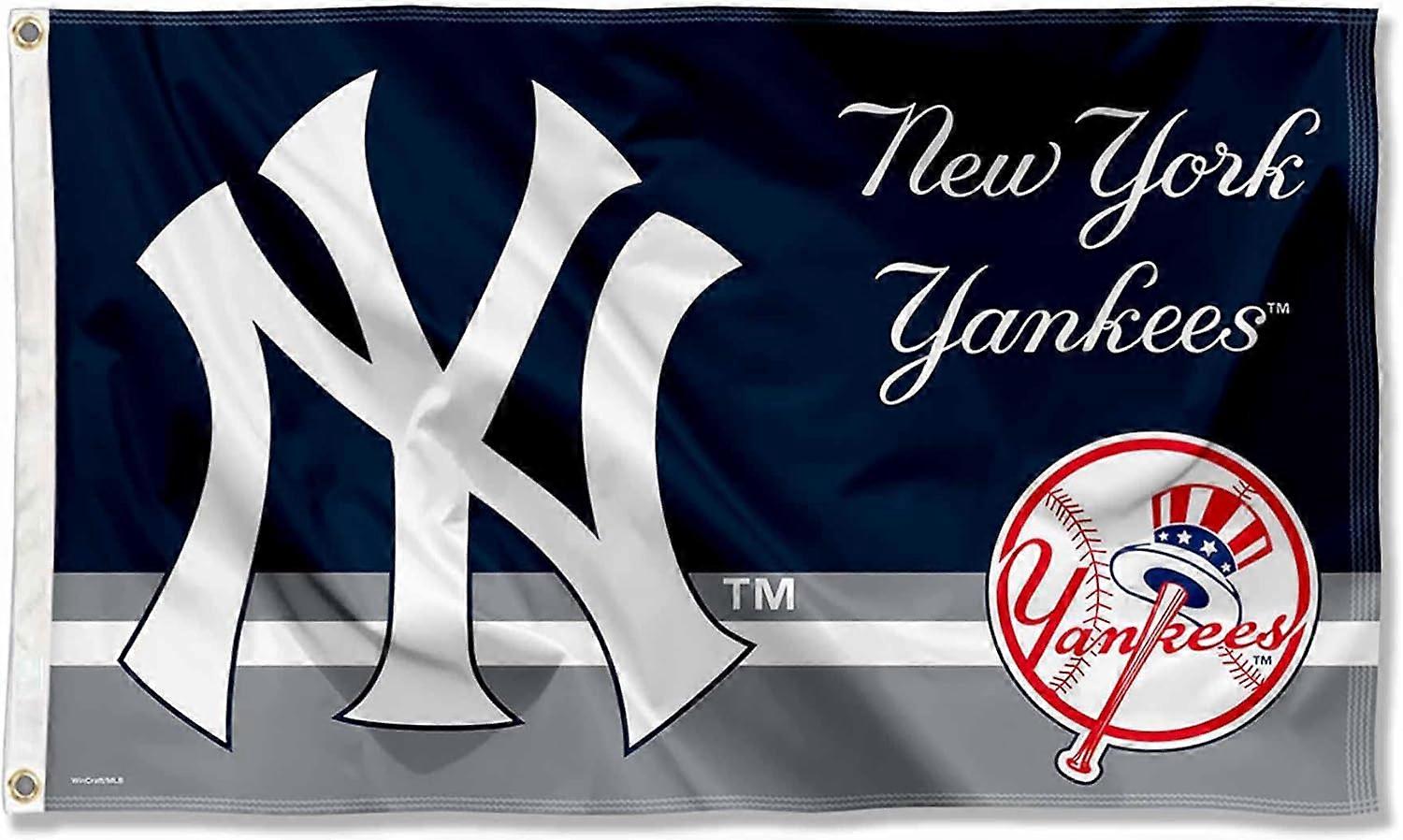WinCraft NY Yankees λογότυπο Insignia 3x5 πόδι Grommet Banner σημαία Ένα κομμάτι QIZ229