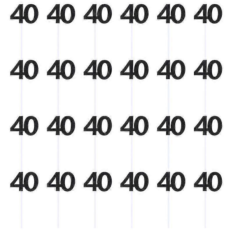 24pcs cake decorations, Cupcake Toppers