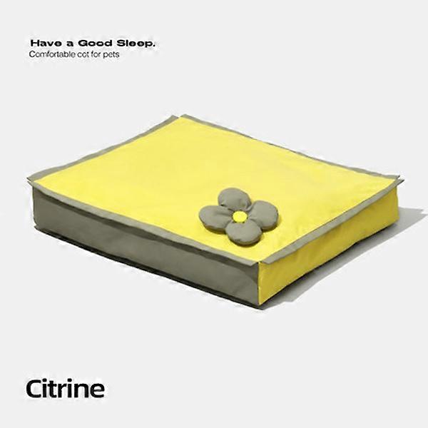 Mewoofun Cat Dog Bed Mat With Removable Washable Cover Anti-slip Bottom Design For Small Dog Soft Comfy Hold Up To 30lbs