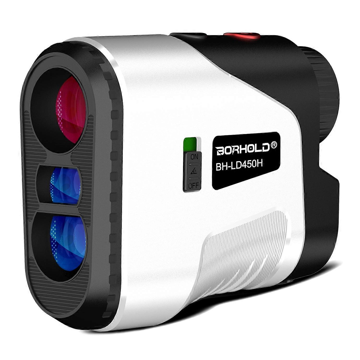 Golf Rangefinder 6X Rangefinder 450 Yards with Slope Adjustment Fast Focus System Continuous Scanning F