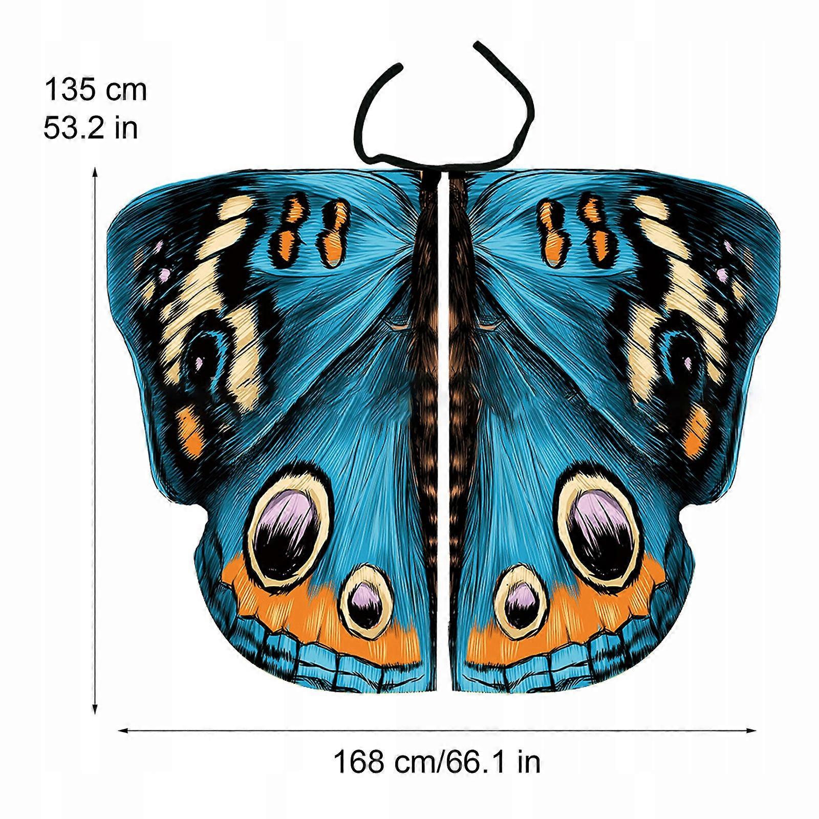 sommerfugl vinger dekorert halloween ferie kostyme | Fruugo NO, image size:1600x1600