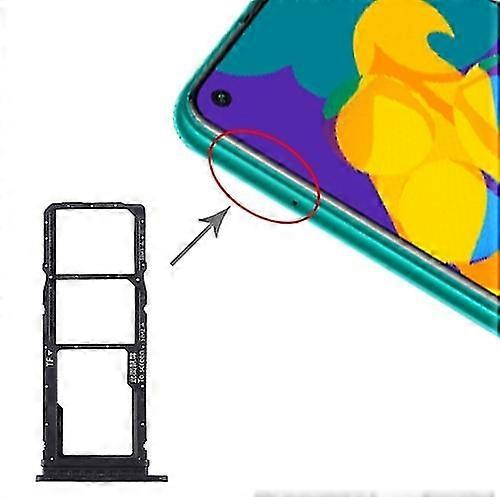 Sim Card Tray + Sim Card Tray + Micro Sd Card Tray For Huawei Honor Play 3e