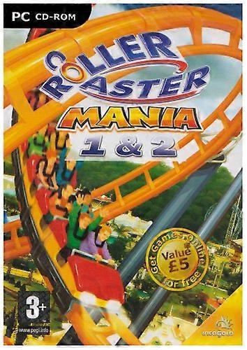 Rollercoaster Mania 1  2 (PC CD) - New & Sealed