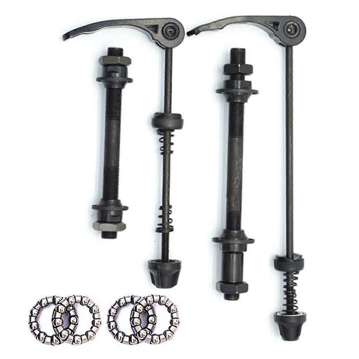 Bicycle Front and Rear Hollow Axle Quick Release Rod Front Axle Rear Axle Bead Rack Wheel Modificat