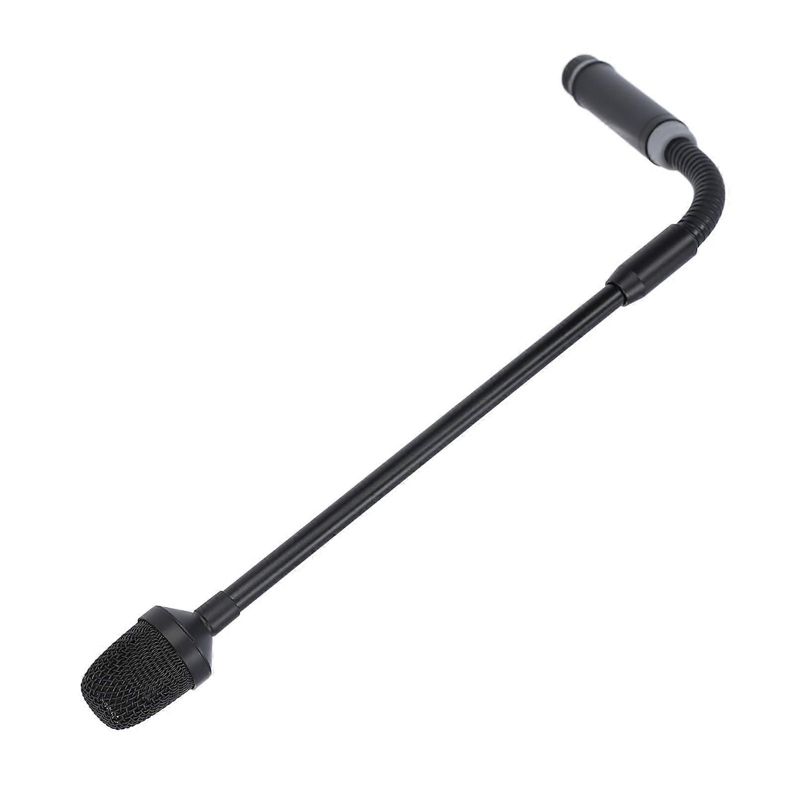 Dynamisk svanhalsmikrofon 3-polig XLR-hane justerbar slang Professionell svanhalsmikrofon för DJ-mixer