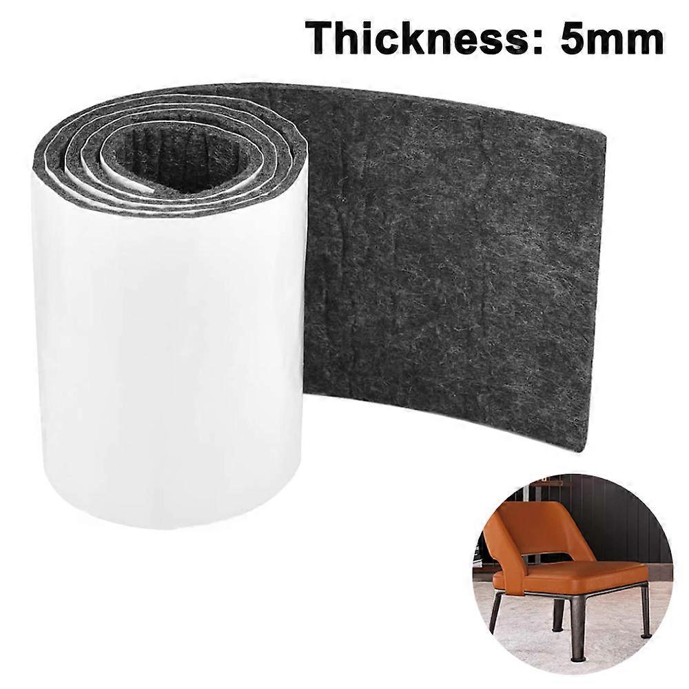 Felt Tape Roll - Self Adhesive Backed Polyester Felt Strip