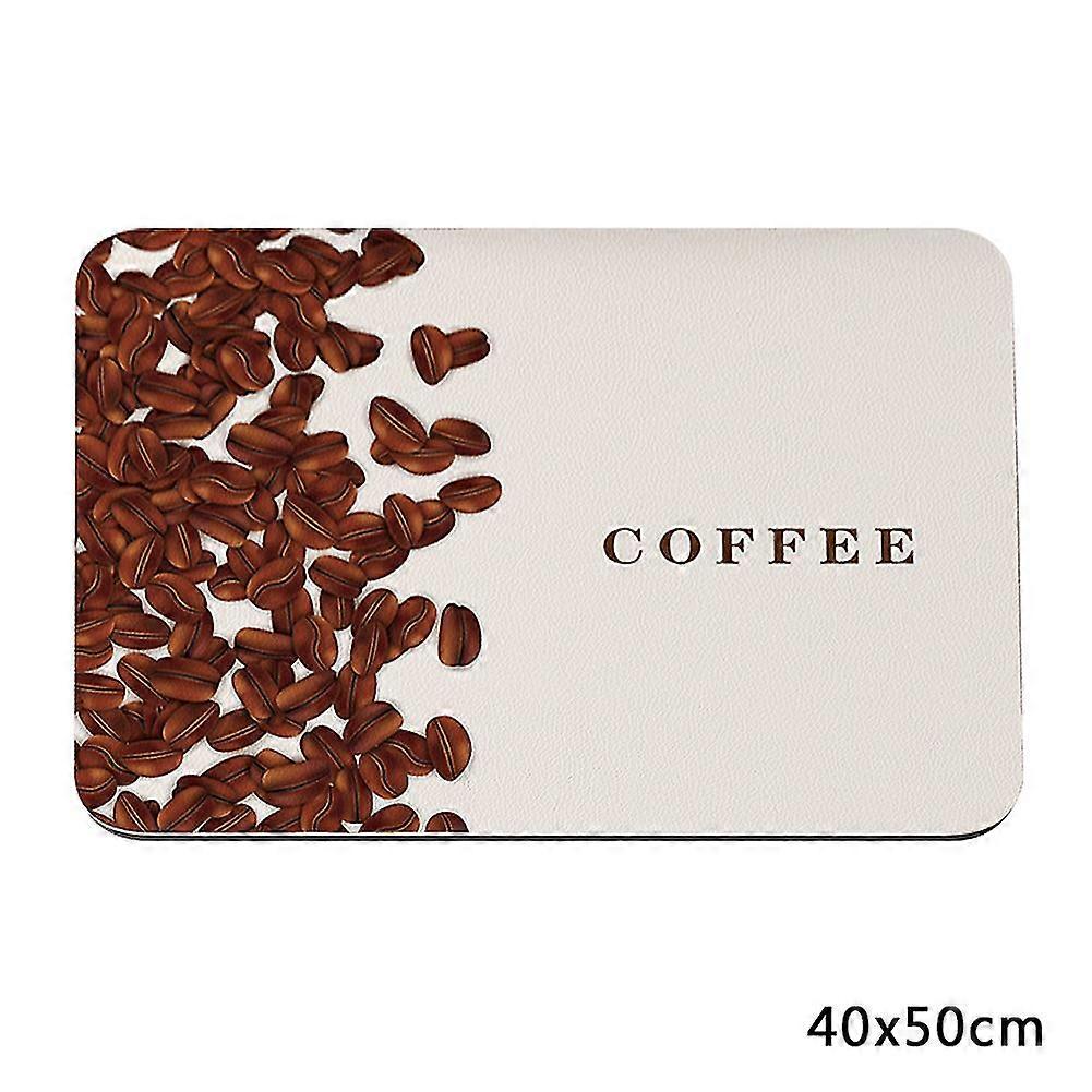 Küche Super absorbierende Abtropfmatte Anti-Spritzer PVC Wasserhahn Matte Verdicken Wasserdichtes Kaffeepad