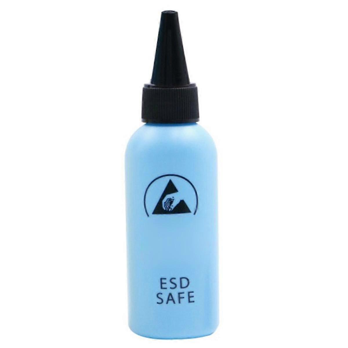 1pcs 60ML ESD Dispenser Plastic Solvent Bottle High Quality Leak Proof Needle Bottle for Glue Remov