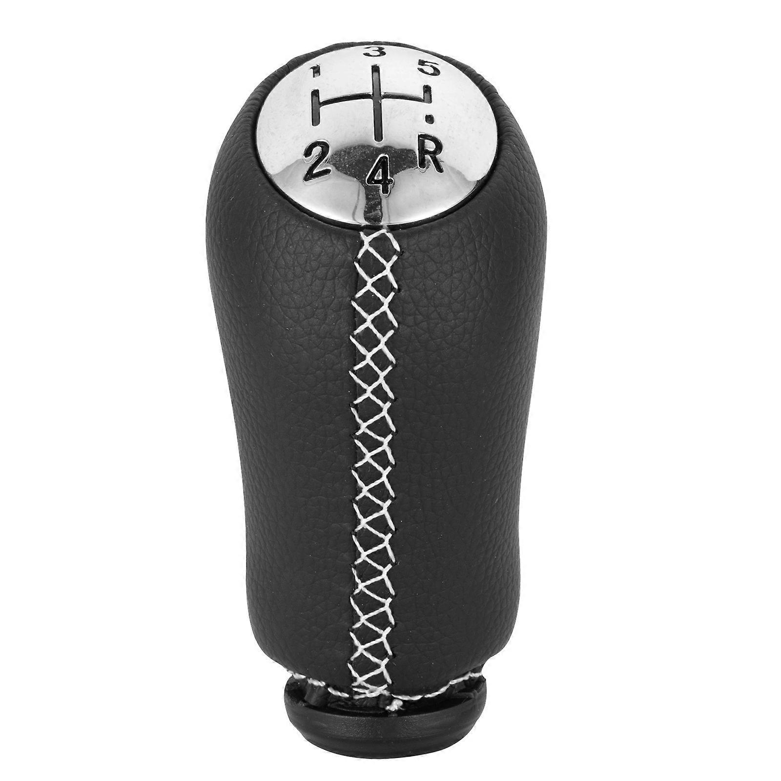 17mm For RENAULT CLIO MK3 3 III MEGANE MK2 SCENIC MK2 5 Speed Gear Shift Knob Stick Head Car Gear Shift Lever Handle-Black Line