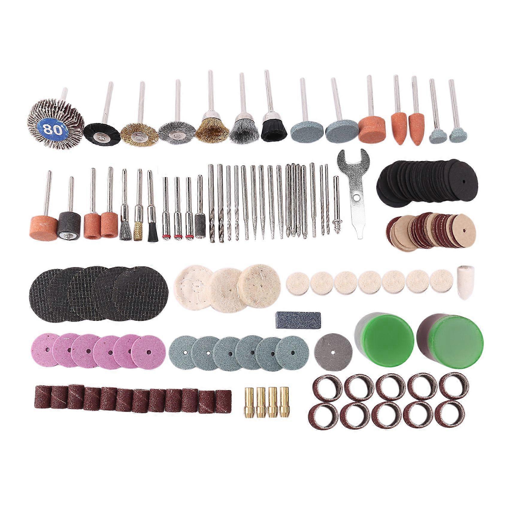 161 Pcs Electric Engraving Mini Drill Polishing Machine Variable Speed Tool Accessories for 3000
