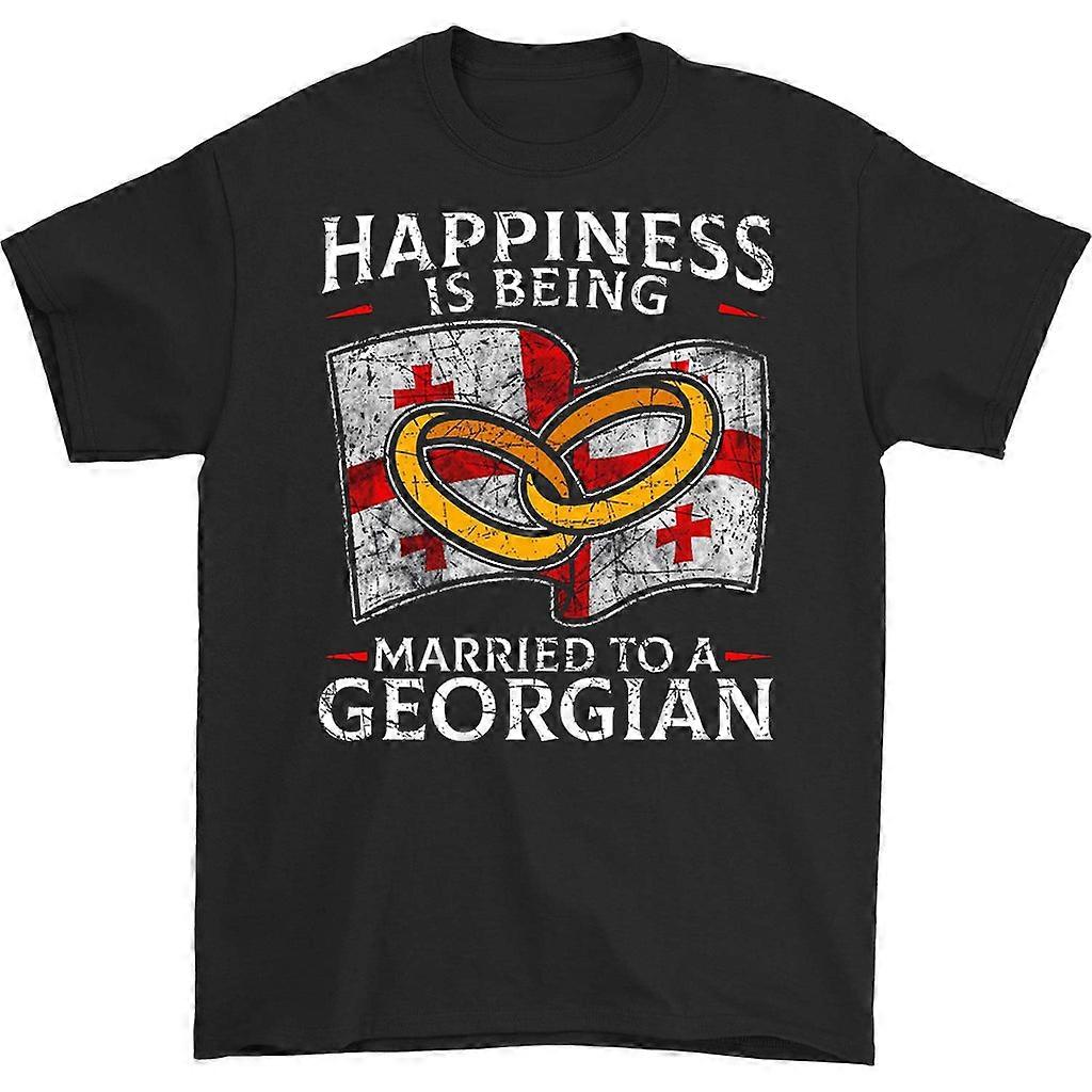 Happiness Is Being Married To A Georgian T-shirt