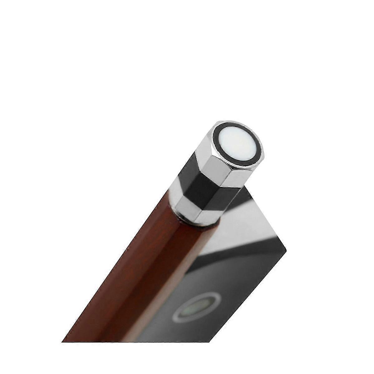 QA-22 الكمان القوس 4/4 البرازيلي الماهوجني النقي ذيل الحصان اللون خط الذهب جلد الثعبان اليد حمل القوس