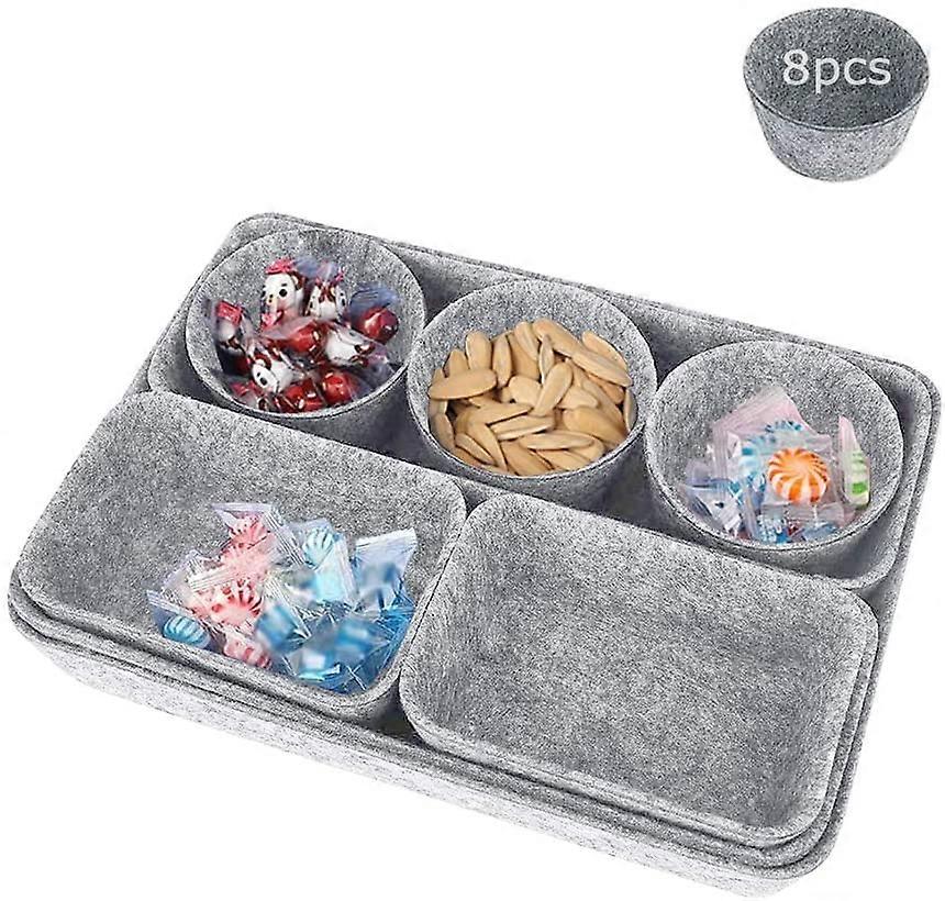 2024  Felt Drawer Organizer, Felt Desk Organizer, Felt Storage Basket, Storage Divider, Desk Drawer Organizer, Drawer Storage Tray