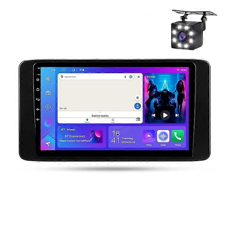 シュコダ ラピッド 2 2019 - 2023 Android ナビゲーション GPS プレーヤー ステレオ カープレイのカー マルチメディア