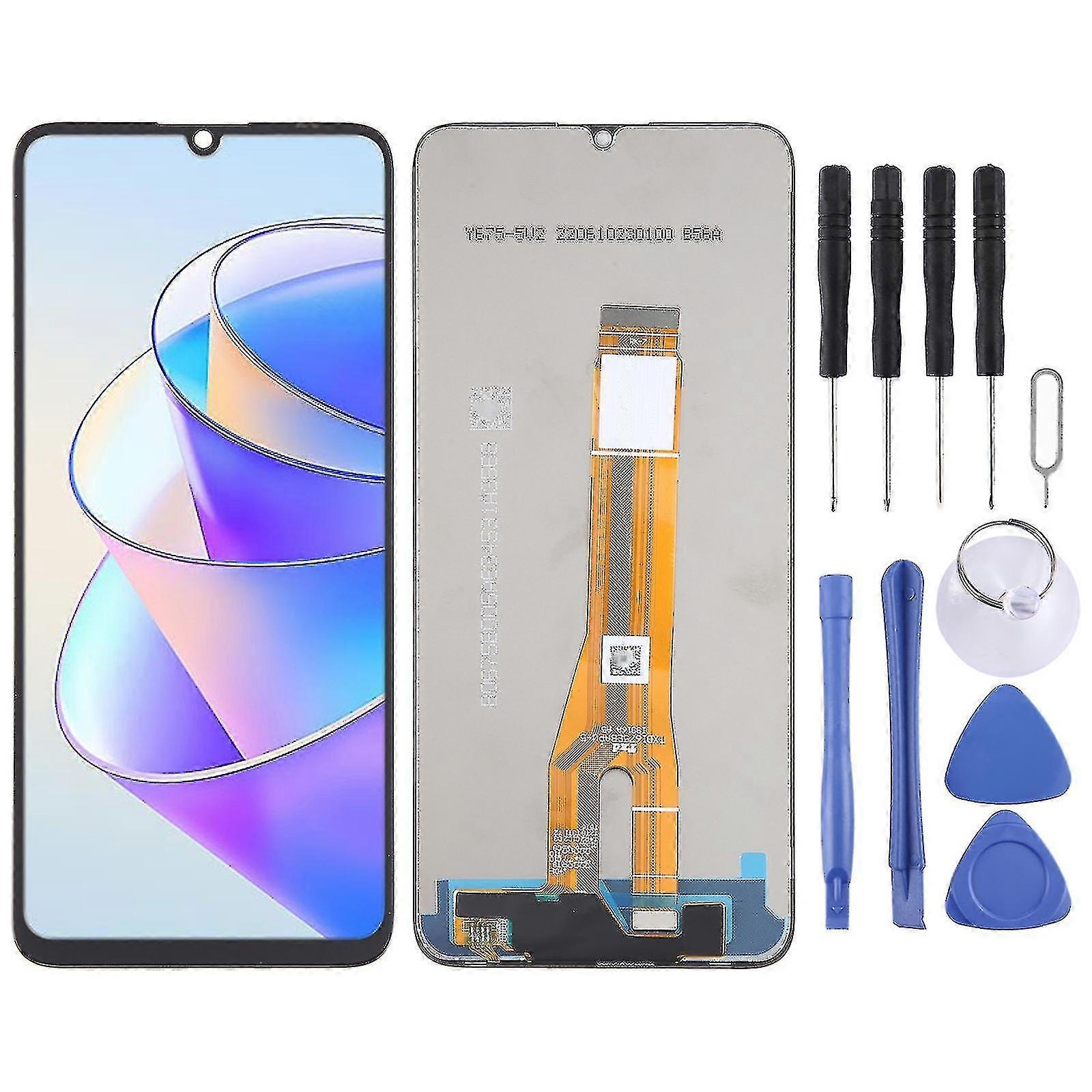 Lcd Screen For Honor X7a (black) For Honor X7a