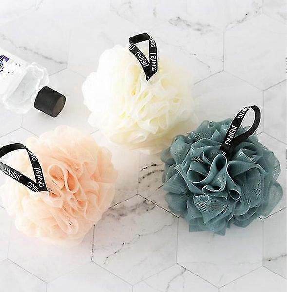 Shower Sponge Loofah Ball Set - 5 Colors