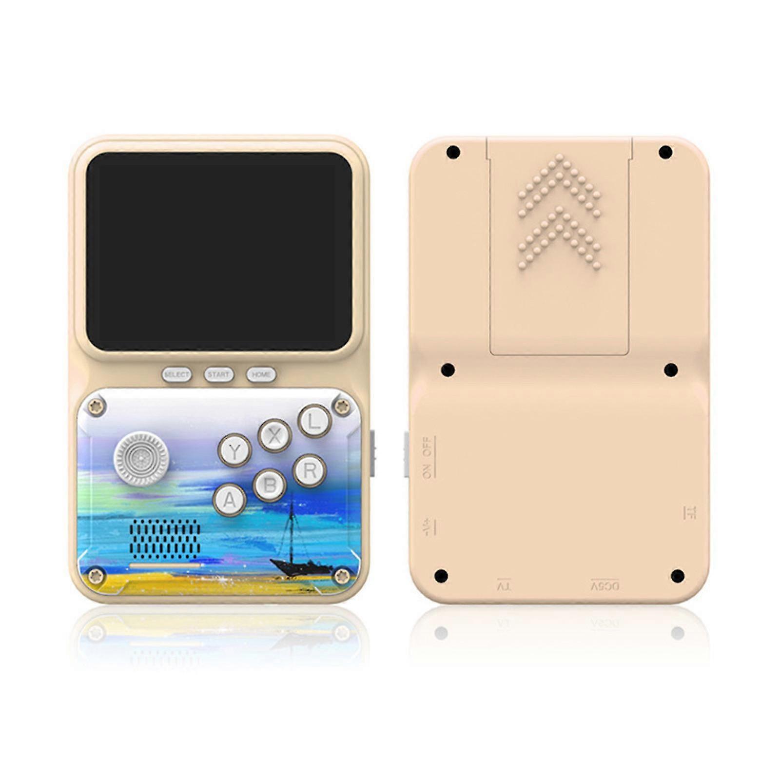 Jp09 Handheld Game Console Retrô Jogo Nostálgico Pode Tv Connect 3,0 polegadas Rocker Arcade 500 em