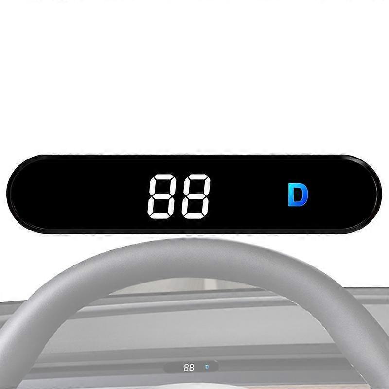 head-up display auto elektronikk hud-projektorskjerm digital bilspeedometer tilbehør fortesla modell 3/y biltilbehør