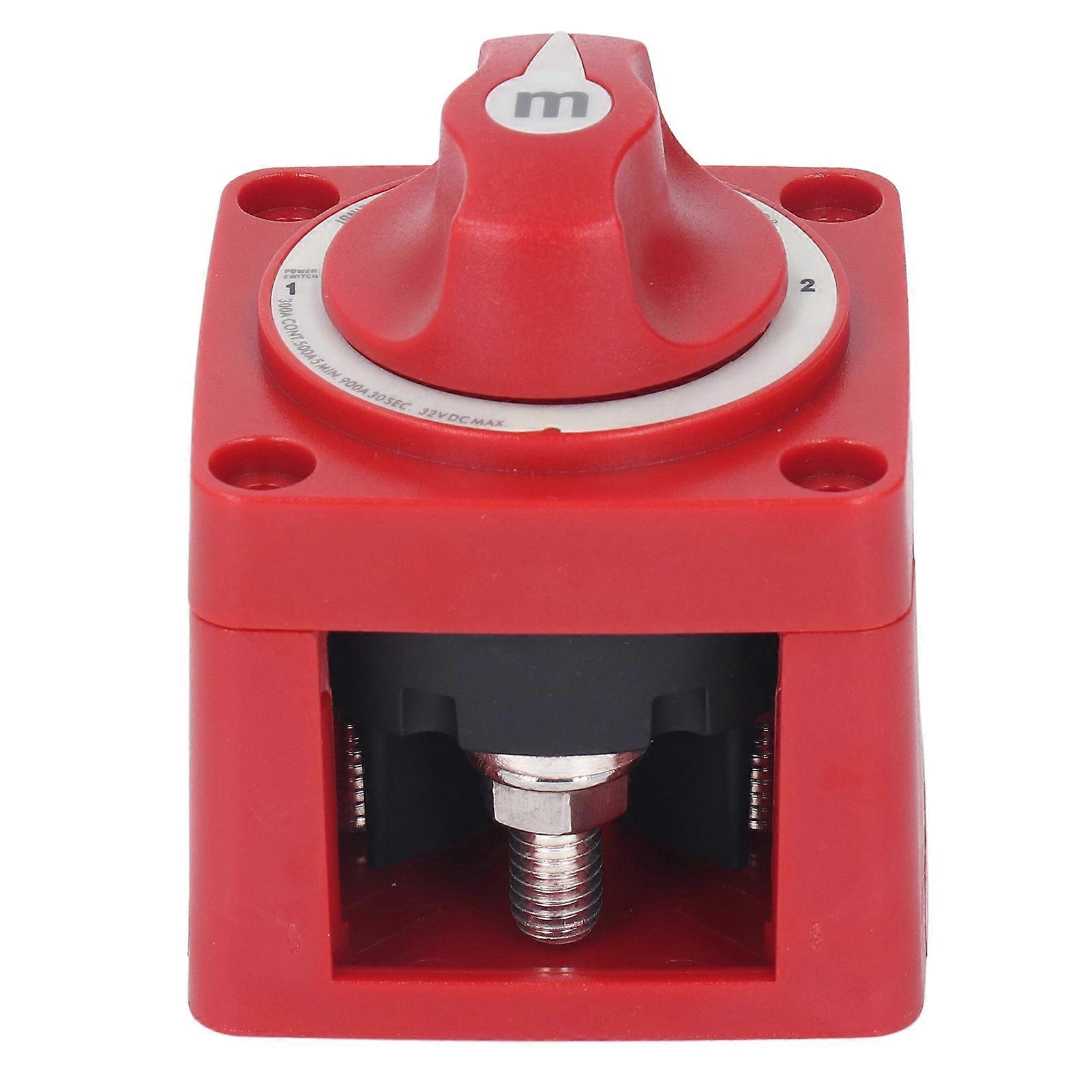 300A 32V Battery Disconnect Switch Battery ON OFF Switch with Cover for ...