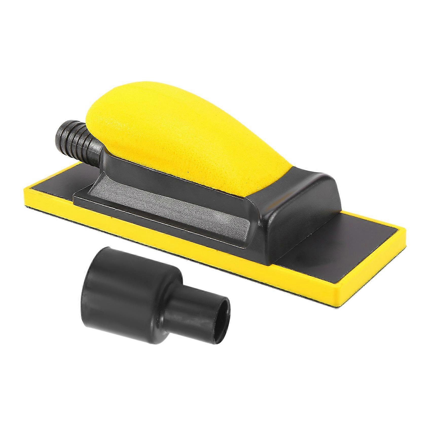 70X198mm Dry Grinding Hand Push Board Car Ash Hand Planer Rectangular Vacuum Sandpaper Grinding Ash