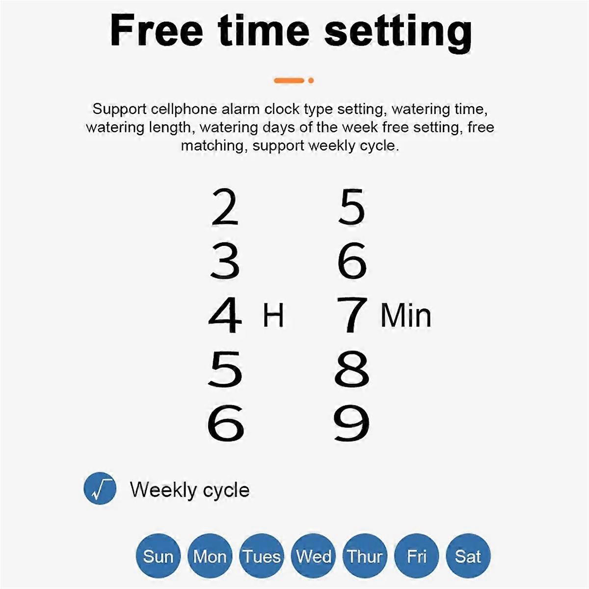 WiFi Smart Garden Irrigation Controller Plant Automatic Drip Irrigation System Kit Mobile Phone Con