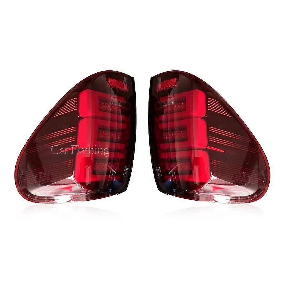 2PCS Car styling pickup Taillight Tail Light For Mitsubishi L200 Triton Colt 2005 - 2014 LED Rear Lamp DRL Brake Signal Reverse
