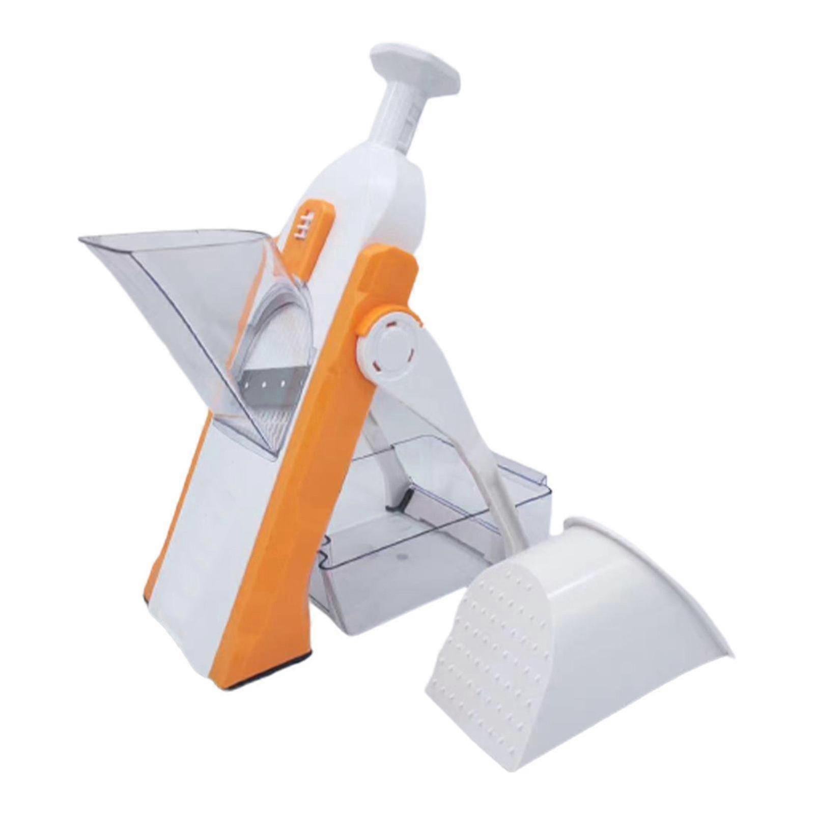 Slicer Ergonomic Design Multi-function Abs Fruits Potatoes Cutting Machine Kitchen Gadget1pcs-gray