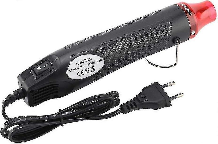 Mini Heat Gun, Mini bärbar värmepistol för diy prägling krympplastfärg torkning 300w Multi-func