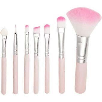 Augen Make-up Pinsel Kosmetikpinsel Lidschatten Eyeliner Puder Rouge Make-up Werkzeuge Pinsel Setspink7pcs