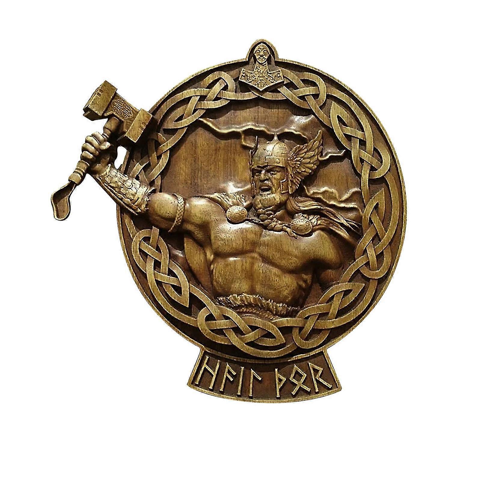 北欧神話ルーンアクリル平面壁ハンギングホーム装飾