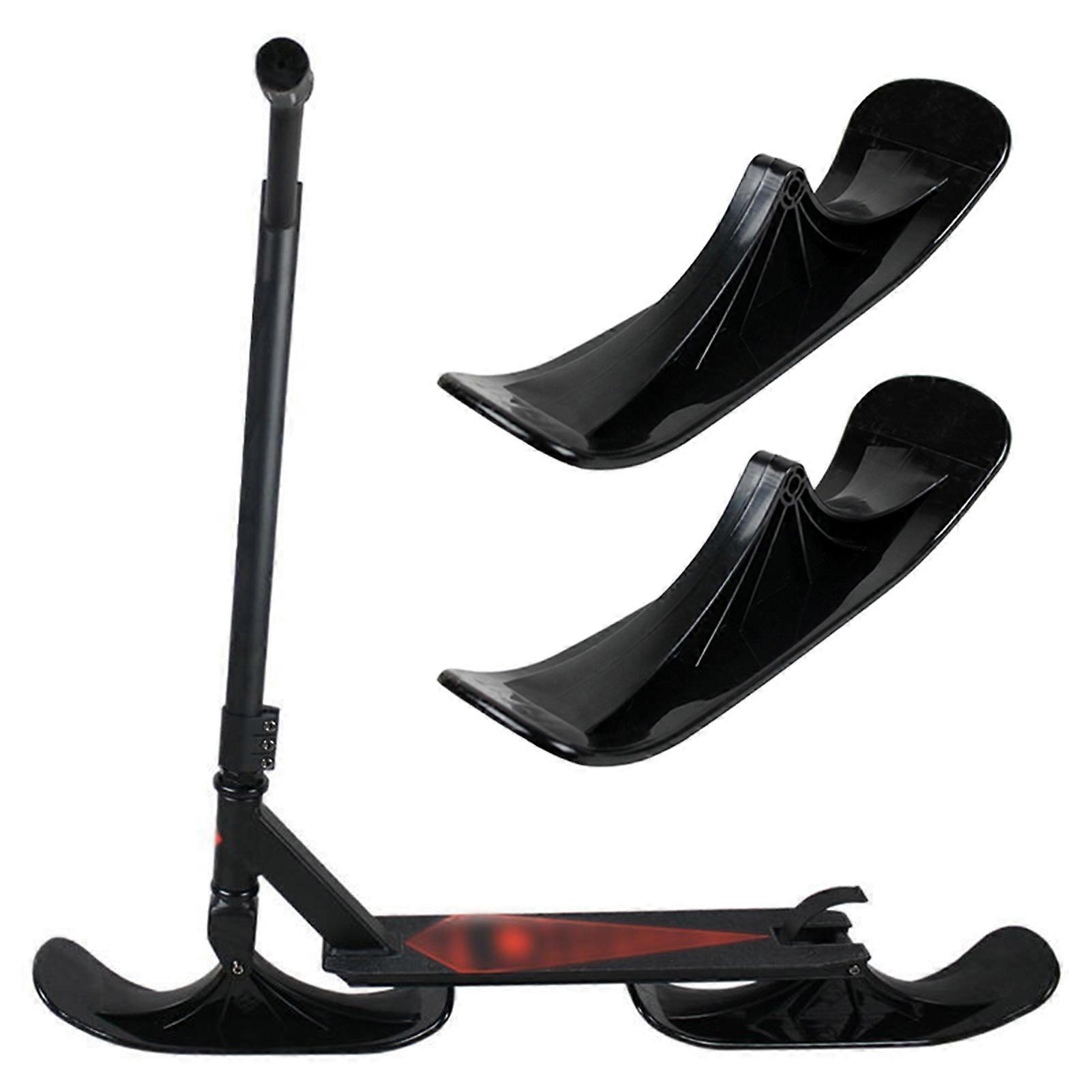 Snow Scooter Ski Conversion Attachment Converter Kit Board Ski Rack Sled