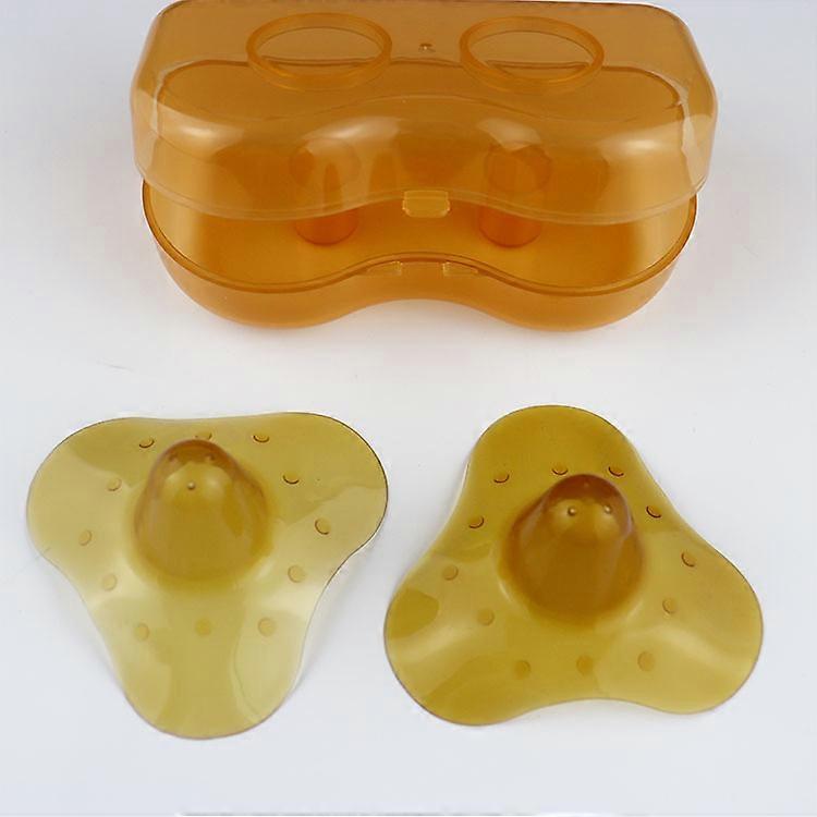 Contact Nipple Shield for Breastfeeding, Medium Nippleshield, For Latch Difficulties or Flat or Inverted Nipples, 2 Count with Carrying Case