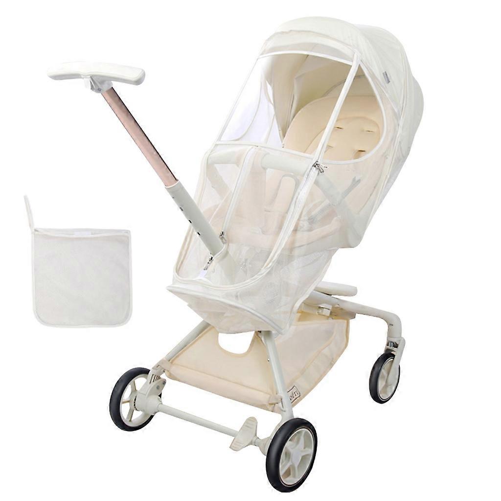 Mosquito Net Full-Cover Mesh Stroller Cover Visible Breathable Mosquito Net