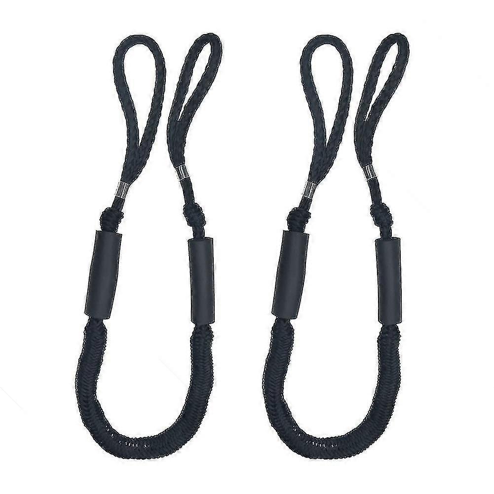 2 قطعة 1000 كجم تحمل الحبال المرنة رصيف زورق البحرية قارب بنجي قفص الاتهام تمديد خط رباط حبل قارب الملحقات باتو