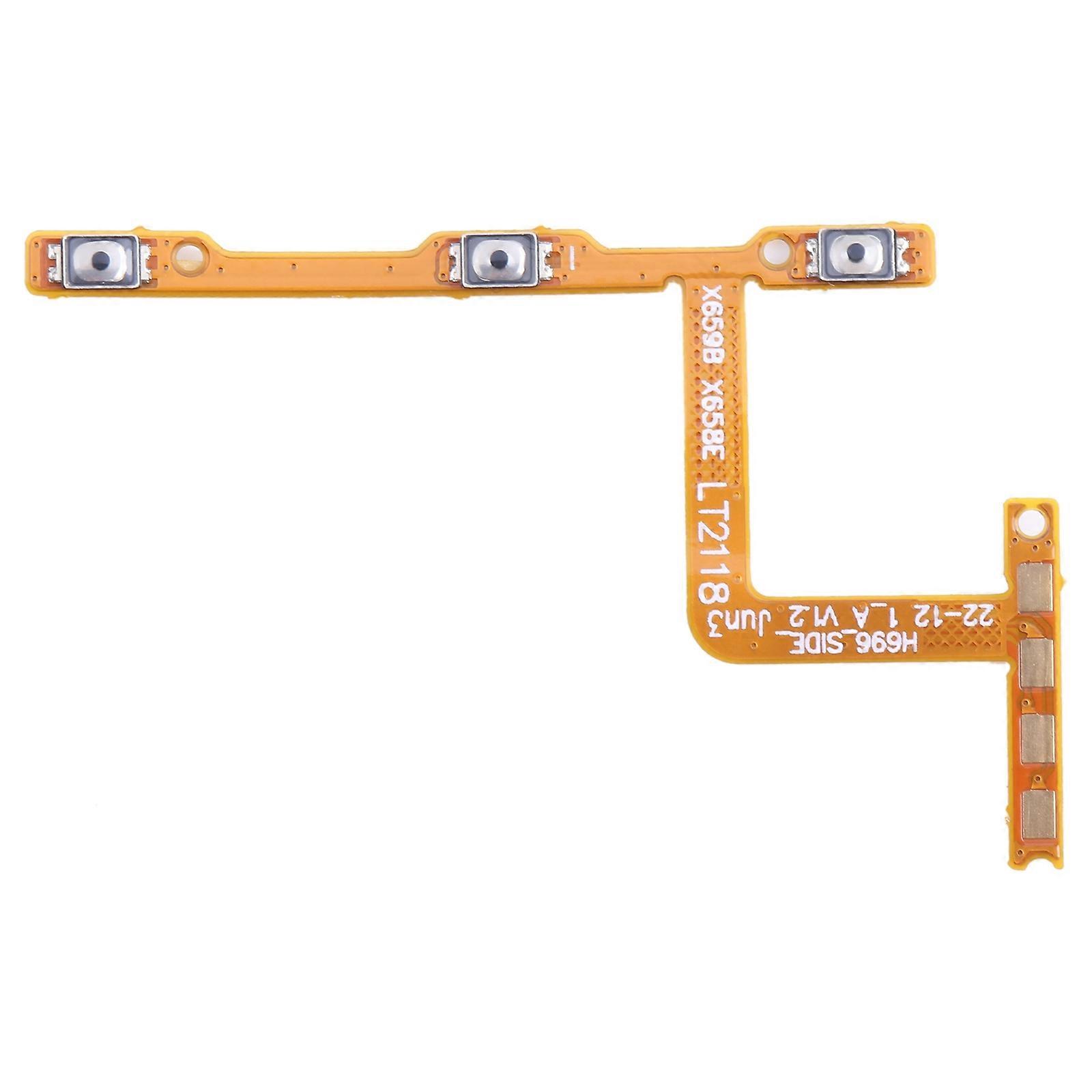 Power Button & Volume Button Flex Cable For Tecno Spark 7