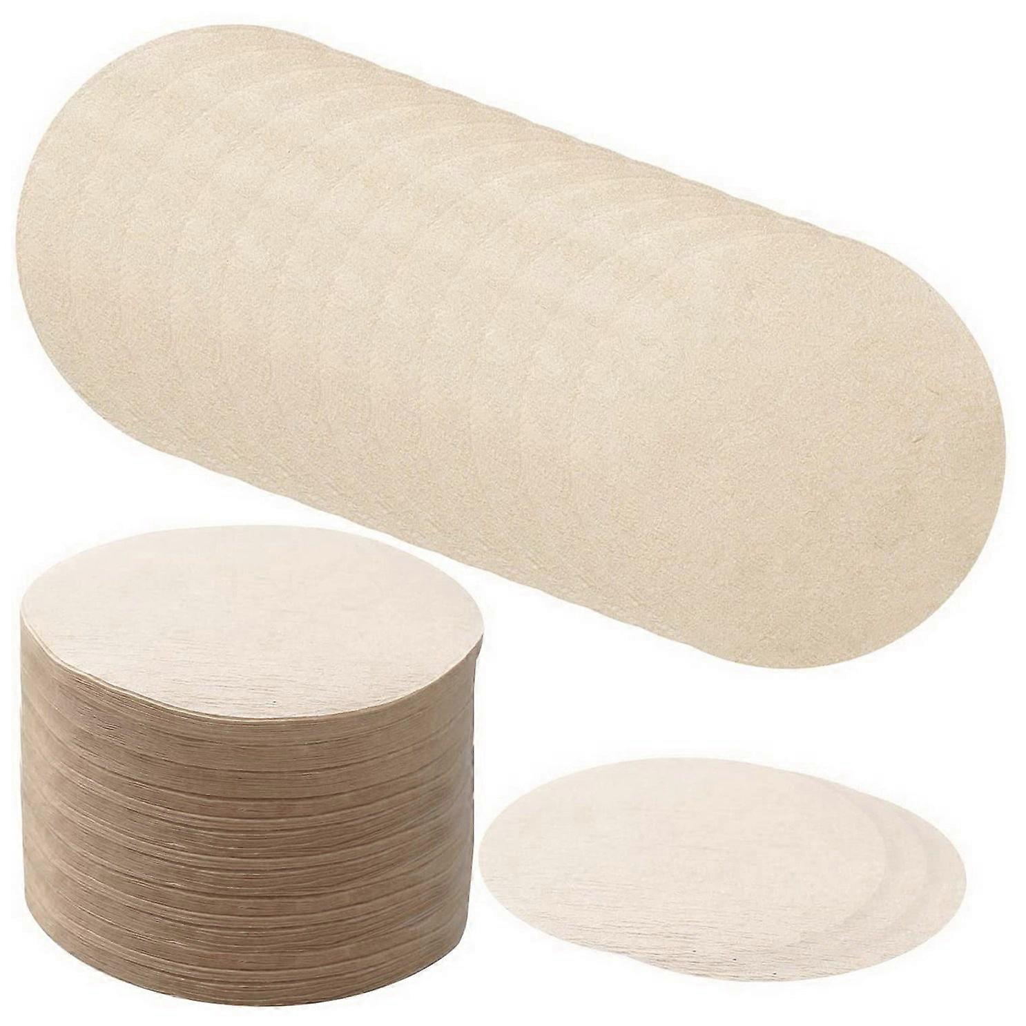 600PCS Replacement Paper Filters, Round Coffee Maker Filters Disposable for Coffee and Espresso Mak