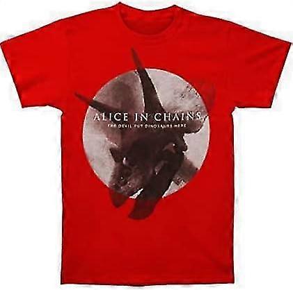 Alice in Chains Digs Small Red T-Shirt