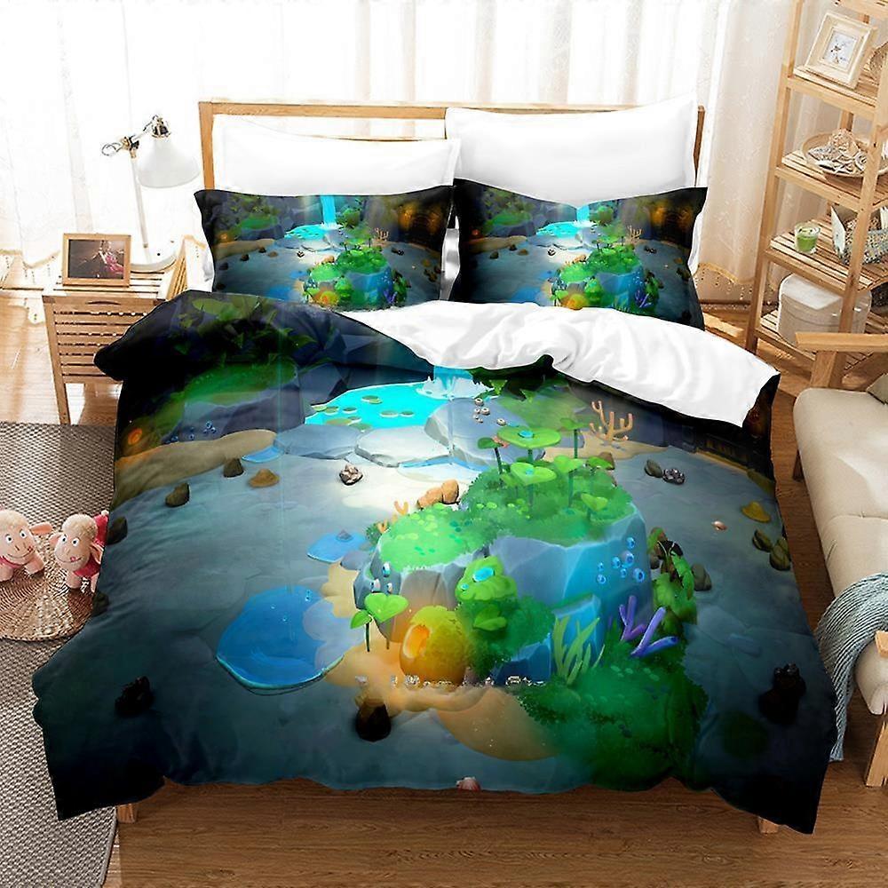 a781 ملاءات السرير مجموعة الفراش الجديدة Fae Farm مجموعة سرير مفرش مفردة مزدوجة بالحجم الكامل مجموعة سرير غرفة نوم طفل بالغ مجموعات غطاء لحاف مجموعة ملاءات سرير أنيمي ملاءات سرير iip781