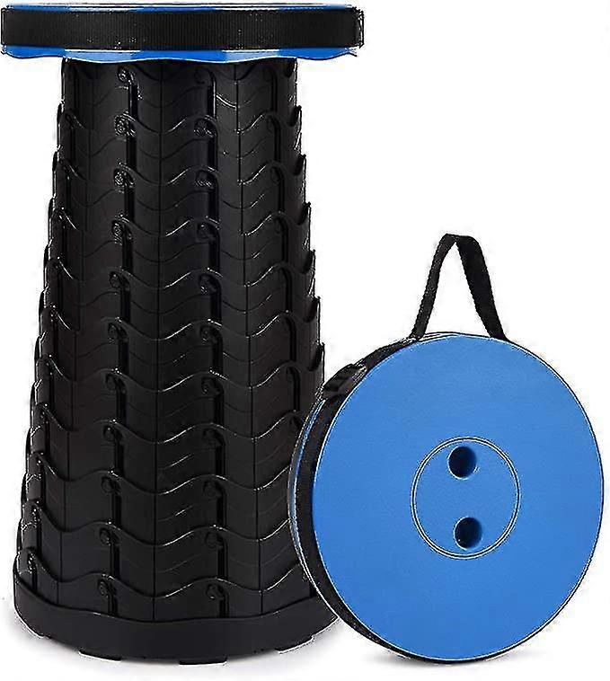 Portable Telescopic Stool, 2nd Generation Folding Stool Camping Lightweight Stool For