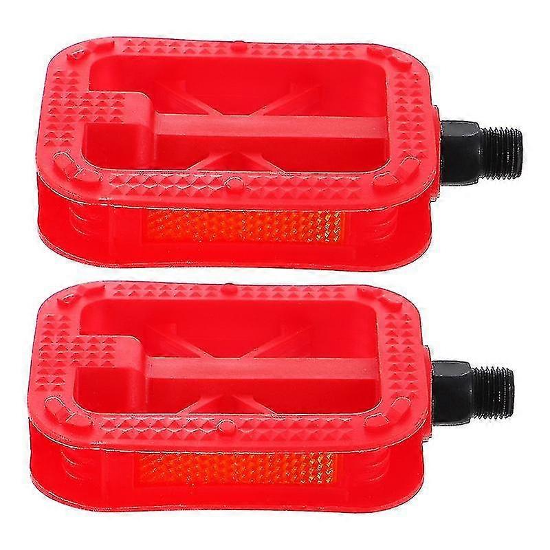Red Bicycle Pedal 2 Pair Bicycle Pedal Bicycle