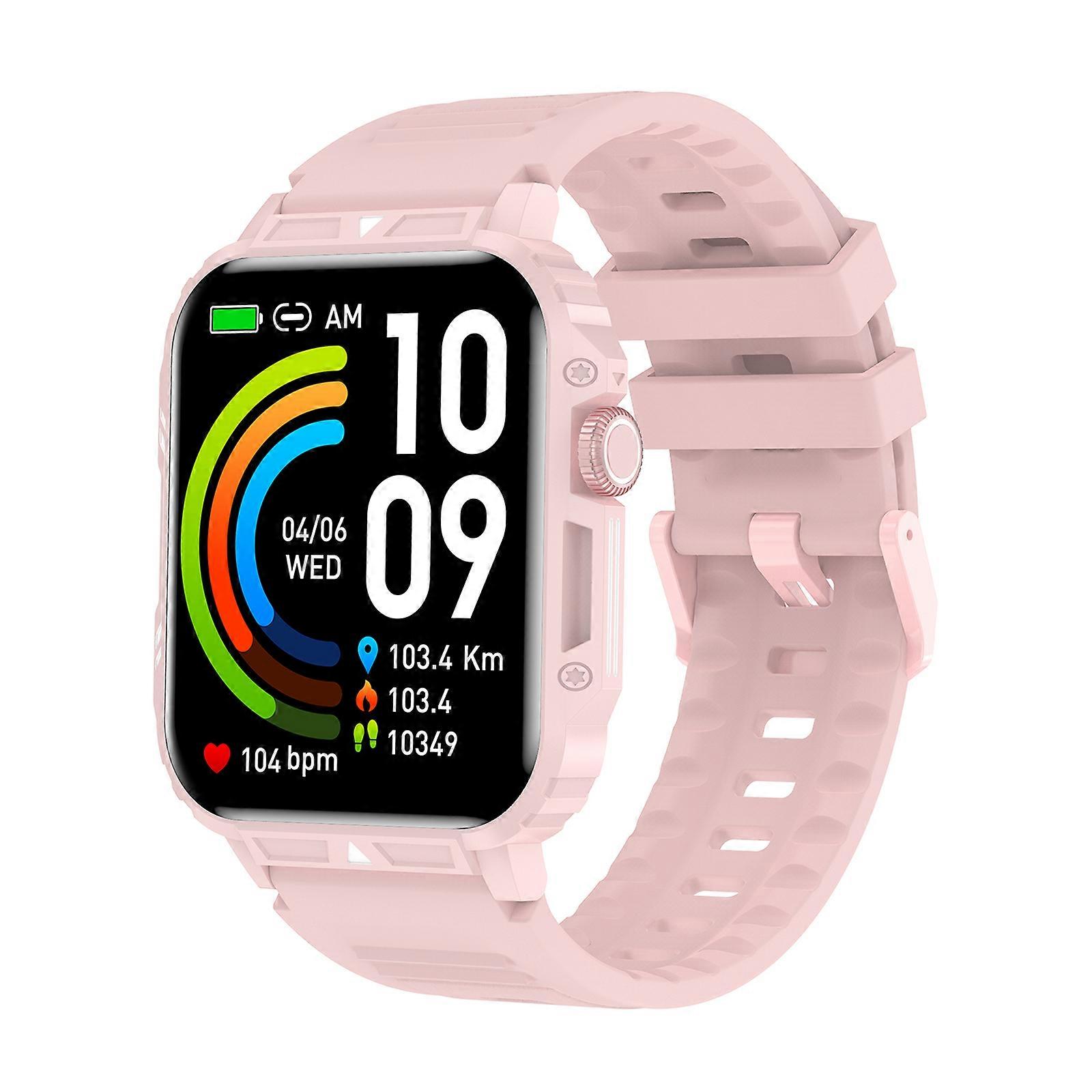 Vandtætte smarte ure til mænd Kvinder AI stemmeassistent 24H søvnmonitor