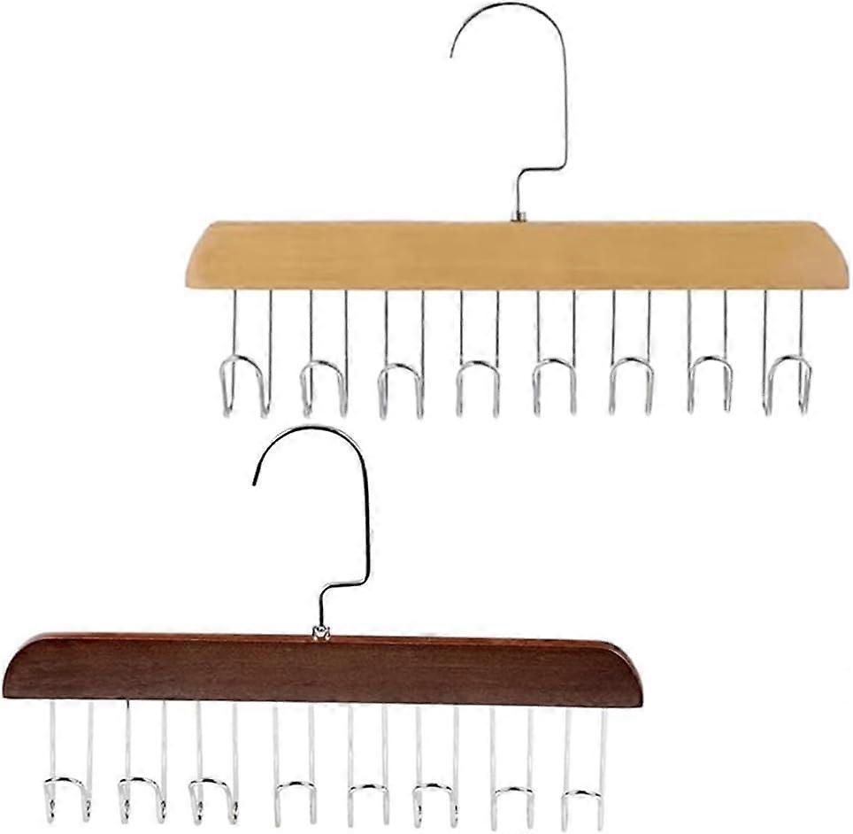 Cinturón de madera multifuncional Cinturón de percha Cinturón de percha Rack Tie Soporte de percha