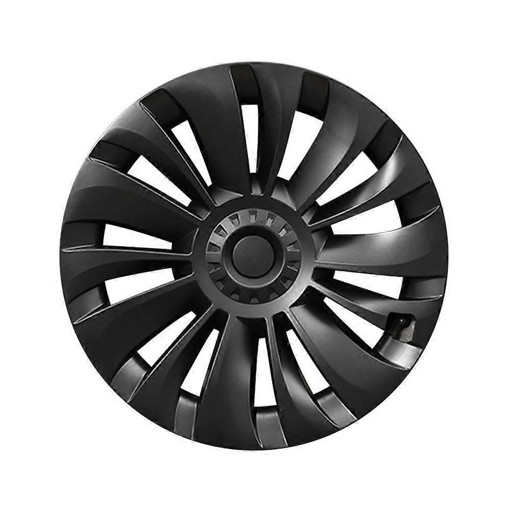 4/1PC 19 Inch Hub Cap Performance Replacement Wheel Cap Automobile Hubcap Full Rim Cover Accessories for Tesla Model Y All Year