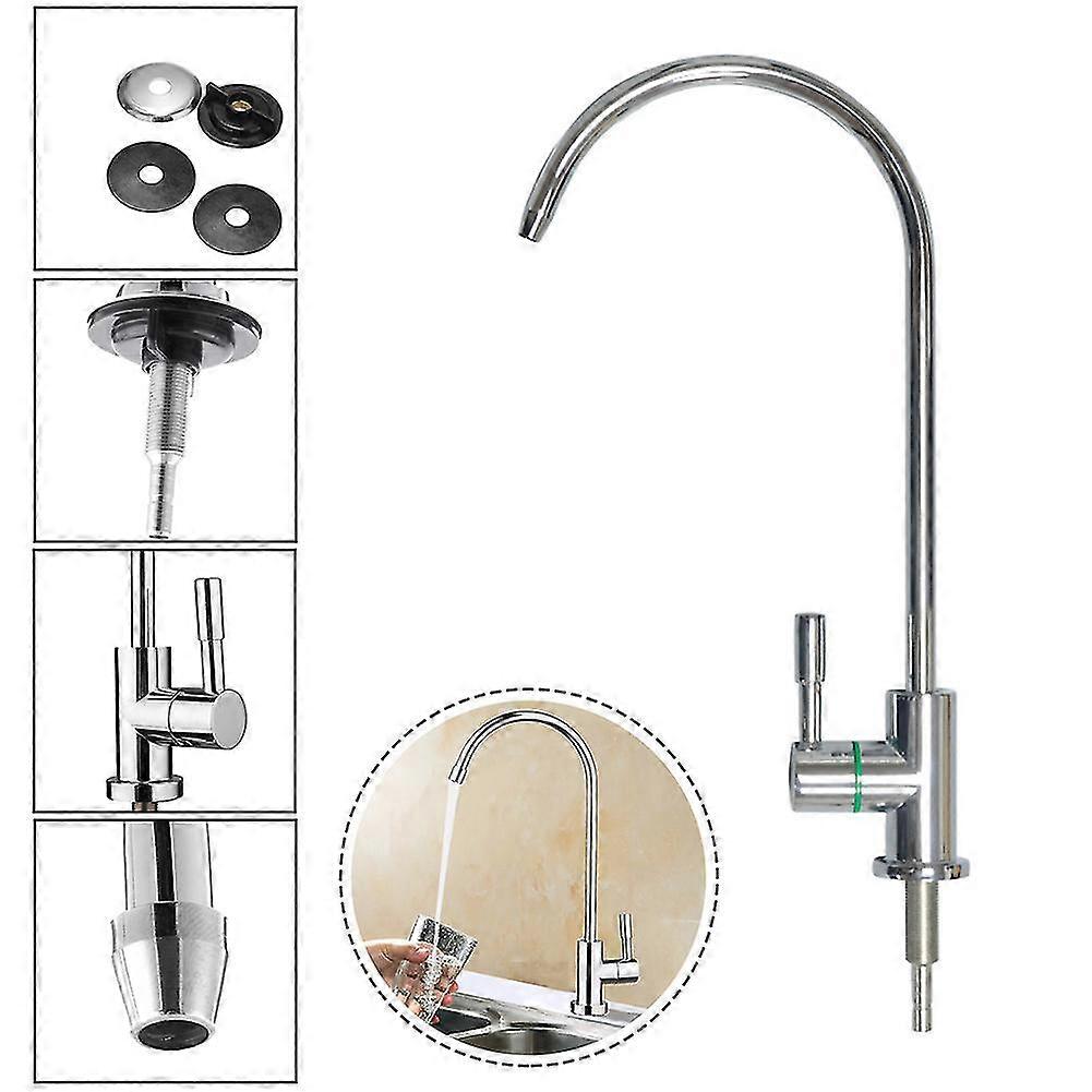 Kitchen 1/4 Inch Ro Drinking Water Filter Faucet Reverse Osmosis System Sink Tap